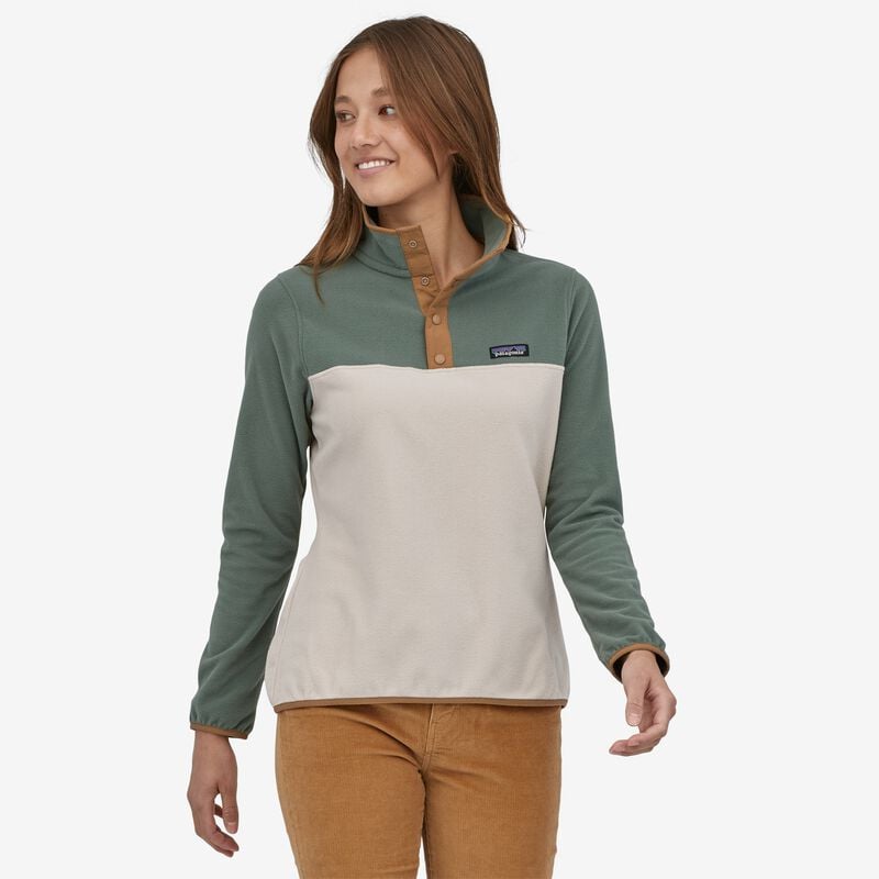 Patagonia Women's Micro D® Snap-T® Fleece Pullover - Pumice
