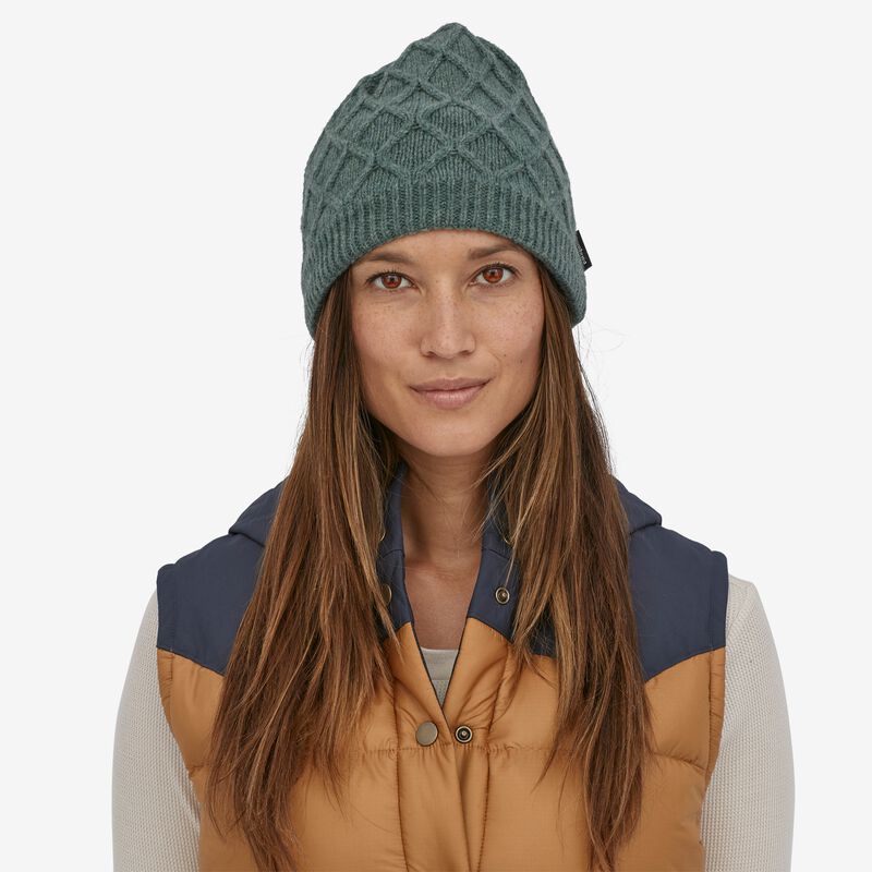 Patagonia Women's Honeycomb Knit Beanie - Hemlock Green