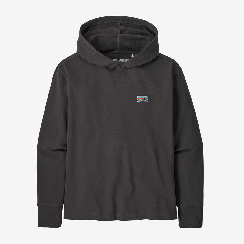 Patagonia Women's Regenerative Organic Certified™ Cotton Essential Hoody - Ink Black