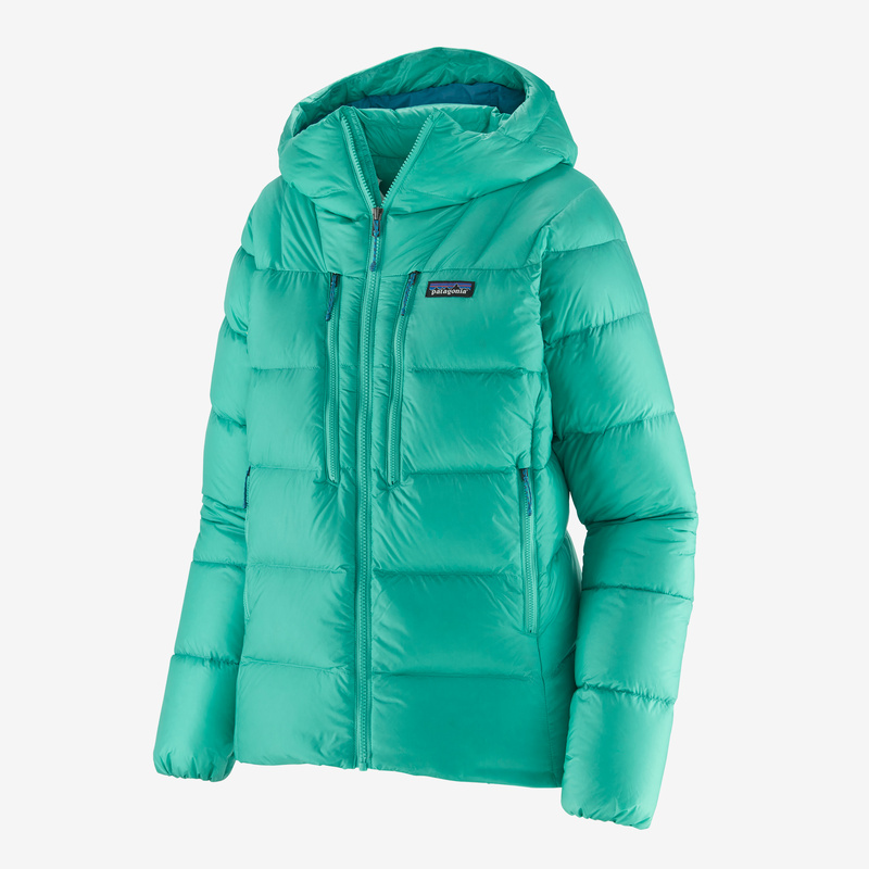 Patagonia Women's Fitz Roy Down Hoody - Fresh Teal