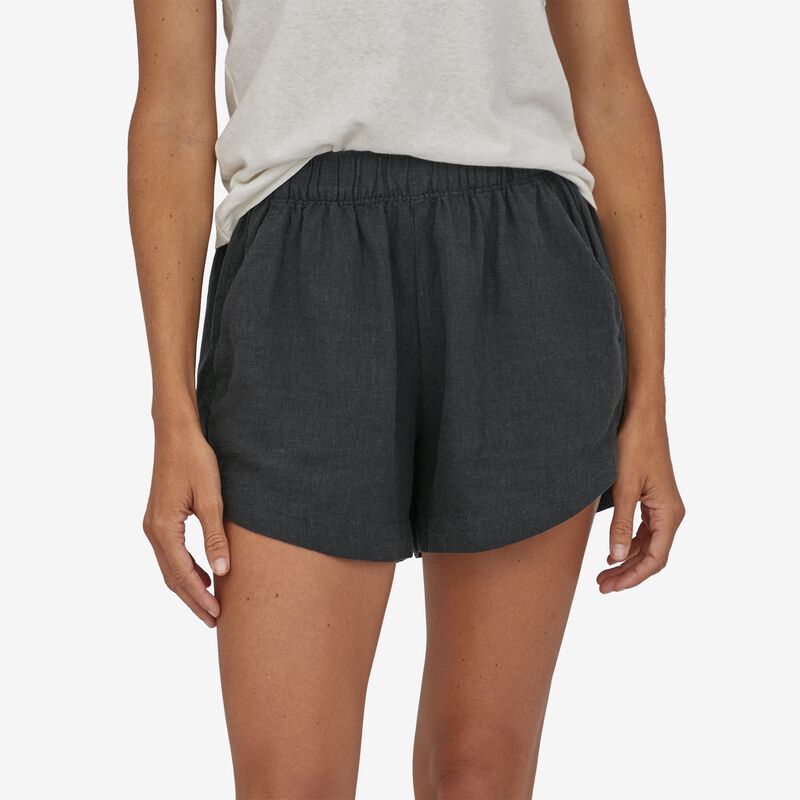 Patagonia Women's Garden Island Shorts - Whole Weave: Ink Black