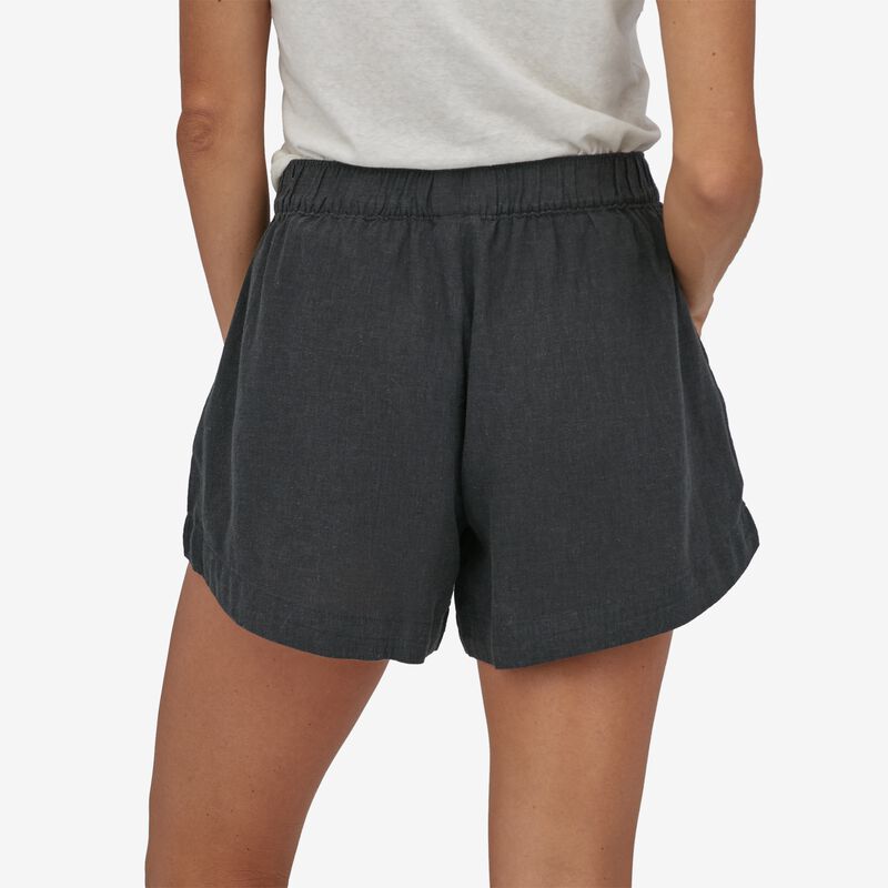 Patagonia Women's Garden Island Shorts - Whole Weave: Ink Black