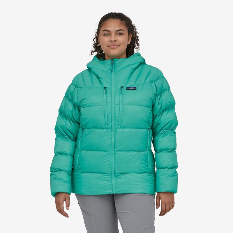 Patagonia Women's Fitz Roy Down Hoody - Sound Blue