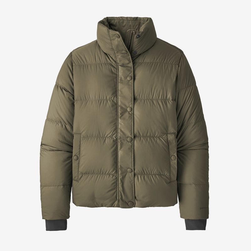 Patagonia Women's Silent Down Jacket - Basin Green