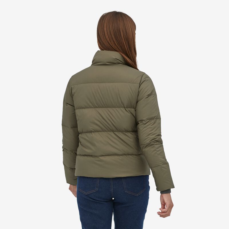 Patagonia Women's Silent Down Jacket - Basin Green