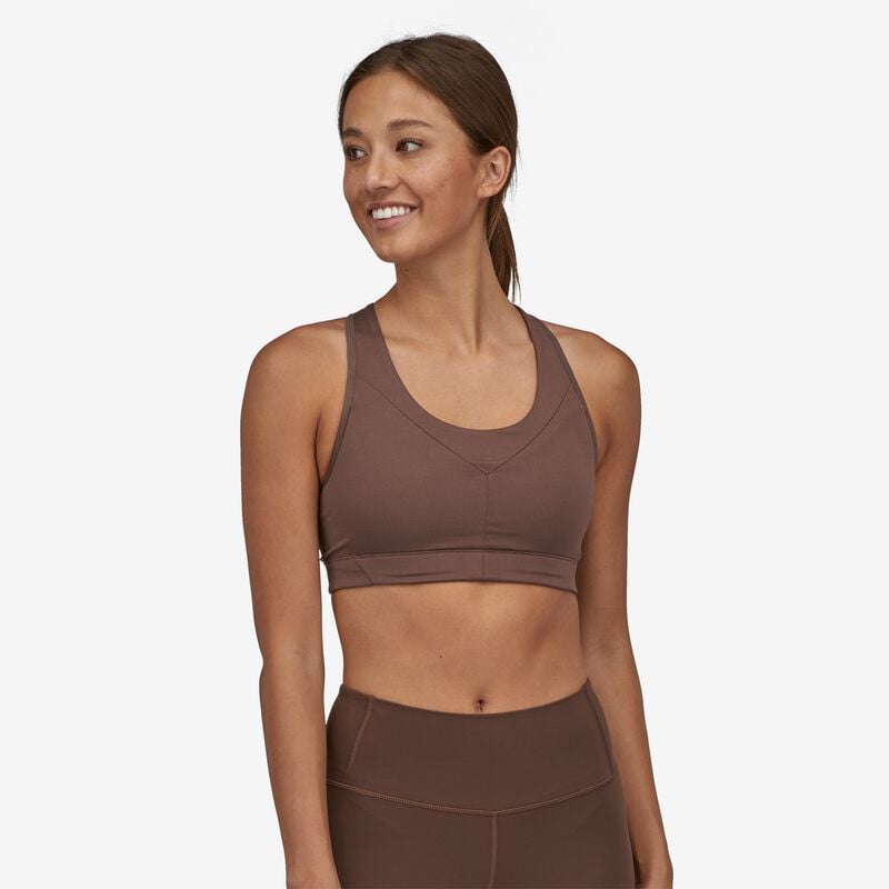 Patagonia Women's Wild Trails Sports Bra - Cone Brown