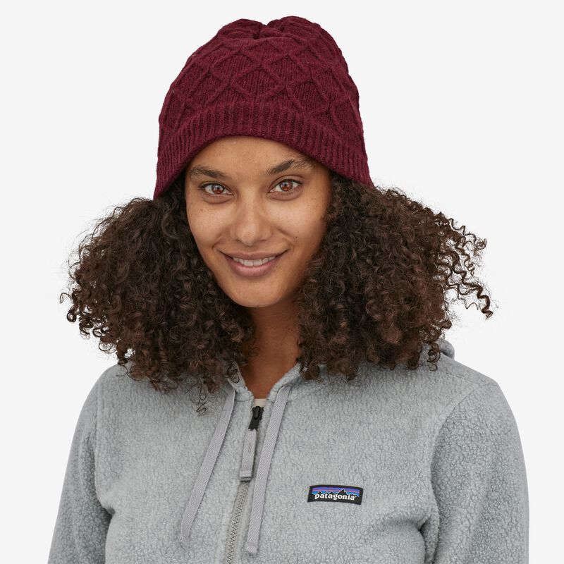 Patagonia Women's Honeycomb Knit Beanie - Wax Red