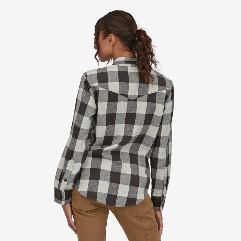 Patagonia Women's Farrier's Shirt - Great Plains: Wool White