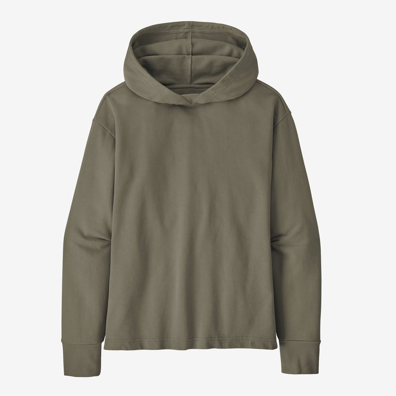 Patagonia Women's Regenerative Organic Certified™ Cotton Essential Hoody - Garden Green