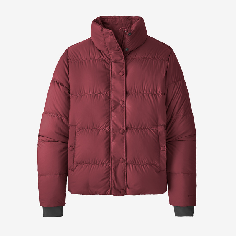 Patagonia Women's Silent Down Jacket - Sequoia Red