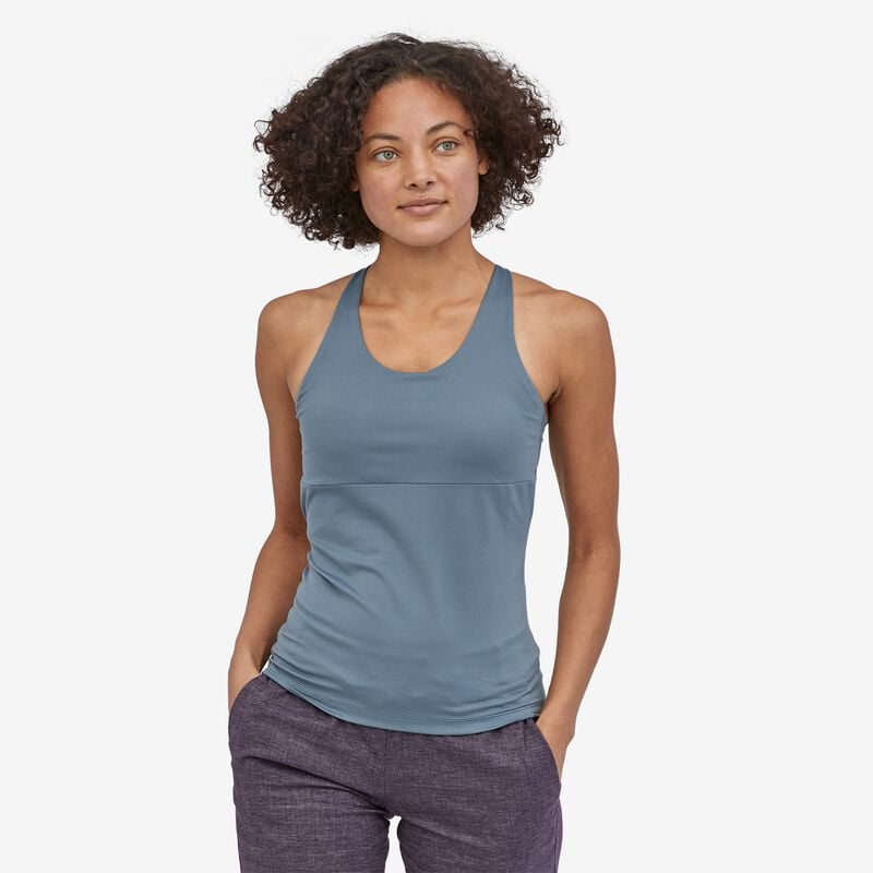 Patagonia Women's Mibra Tank Top - Plume Grey