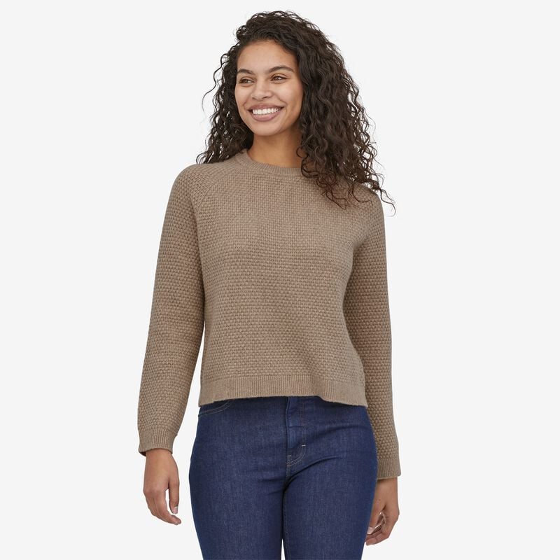 Patagonia Women's Recycled Cashmere Top - Mojave Khaki