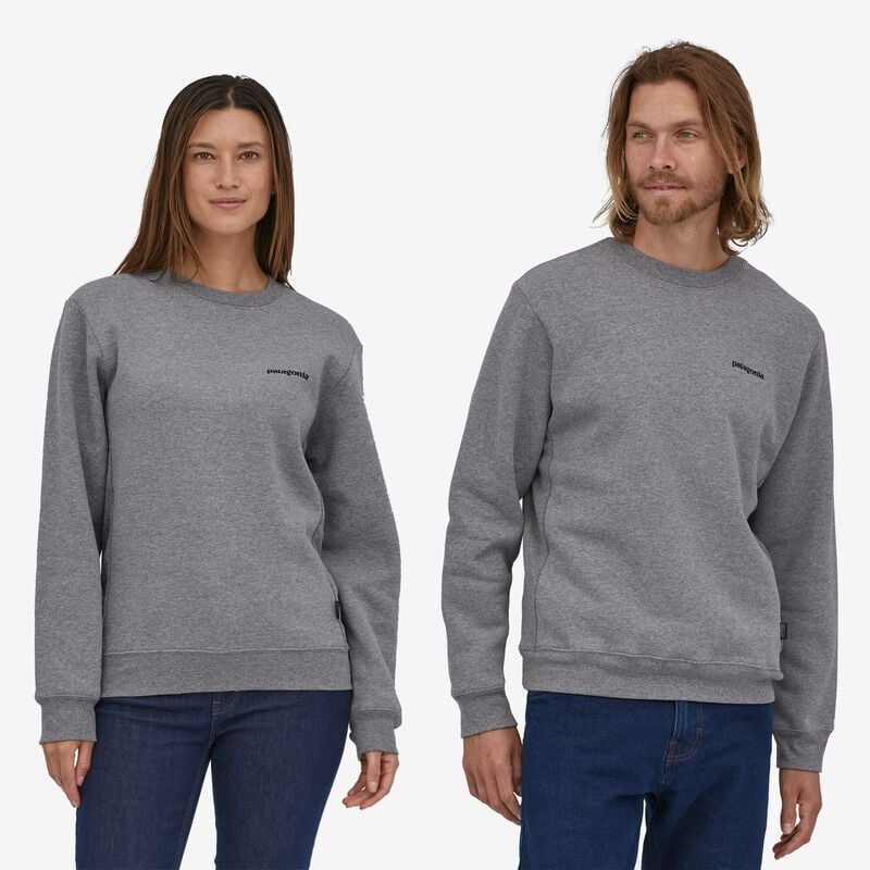 Patagonia P-6 Logo Uprisal Crew Sweatshirt - New Navy