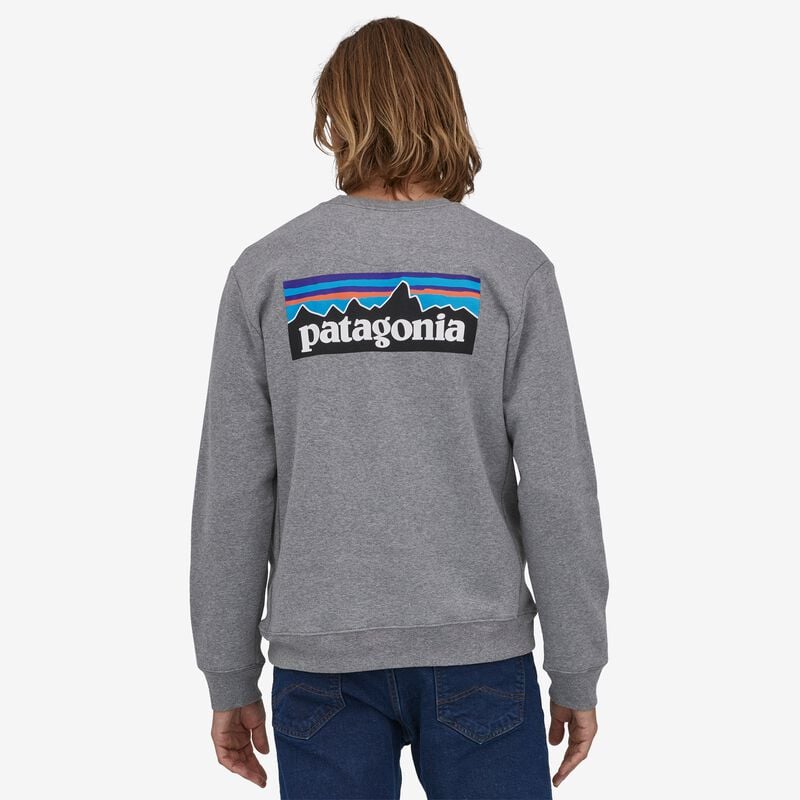 Patagonia P-6 Logo Uprisal Crew Sweatshirt - New Navy