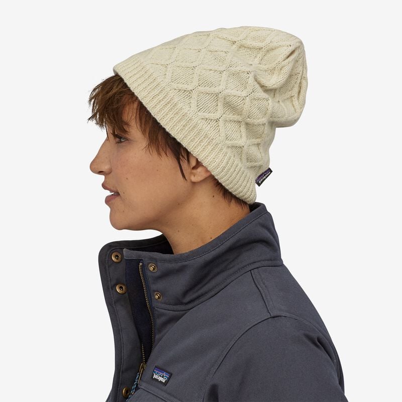 Patagonia Women's Honeycomb Knit Beanie - Birch White