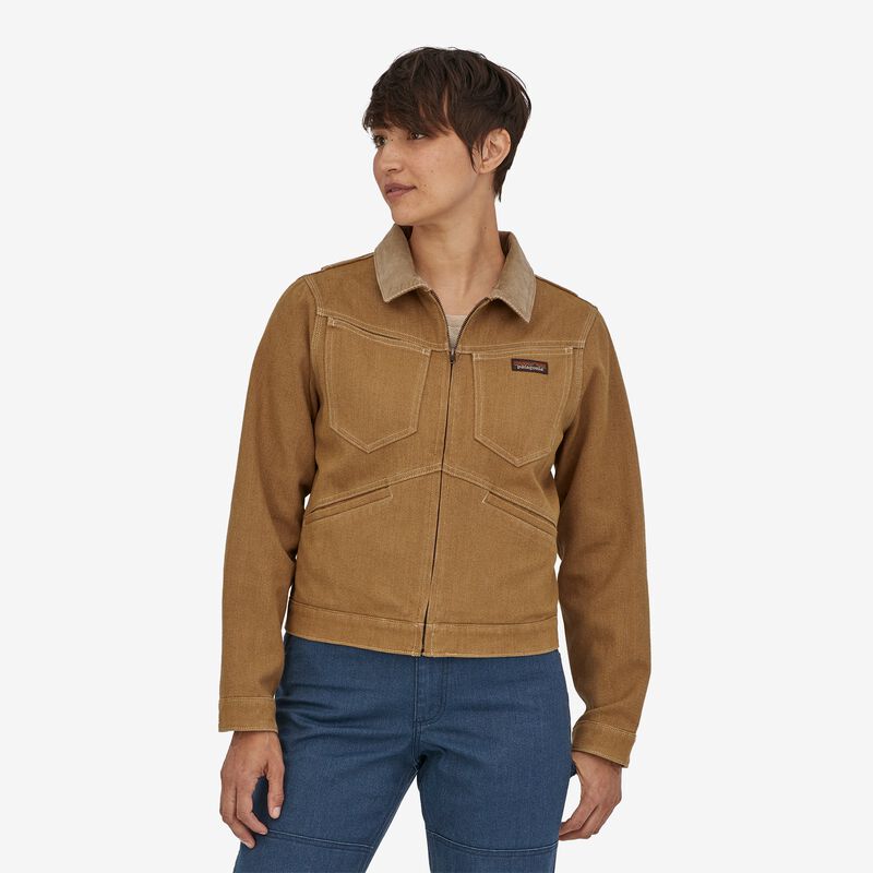 Patagonia Women's Iron Forge Hemp® Canvas Ranch Jacket - Coriander Brown