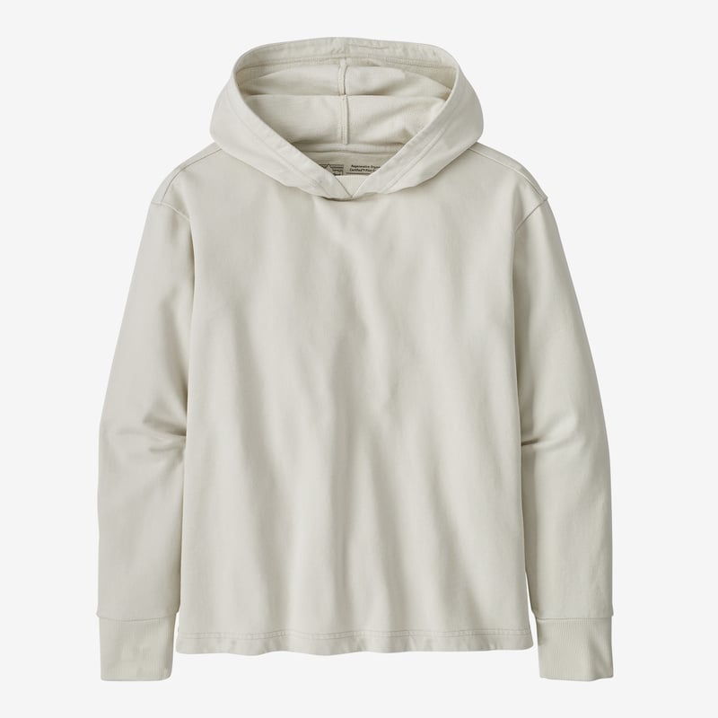 Patagonia Women's Regenerative Organic Certified™ Cotton Essential Hoody - Dyno White