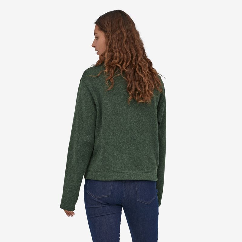 Patagonia Women's Better Sweater® Zippered Fleece Chore Jacket - Pinyon Green