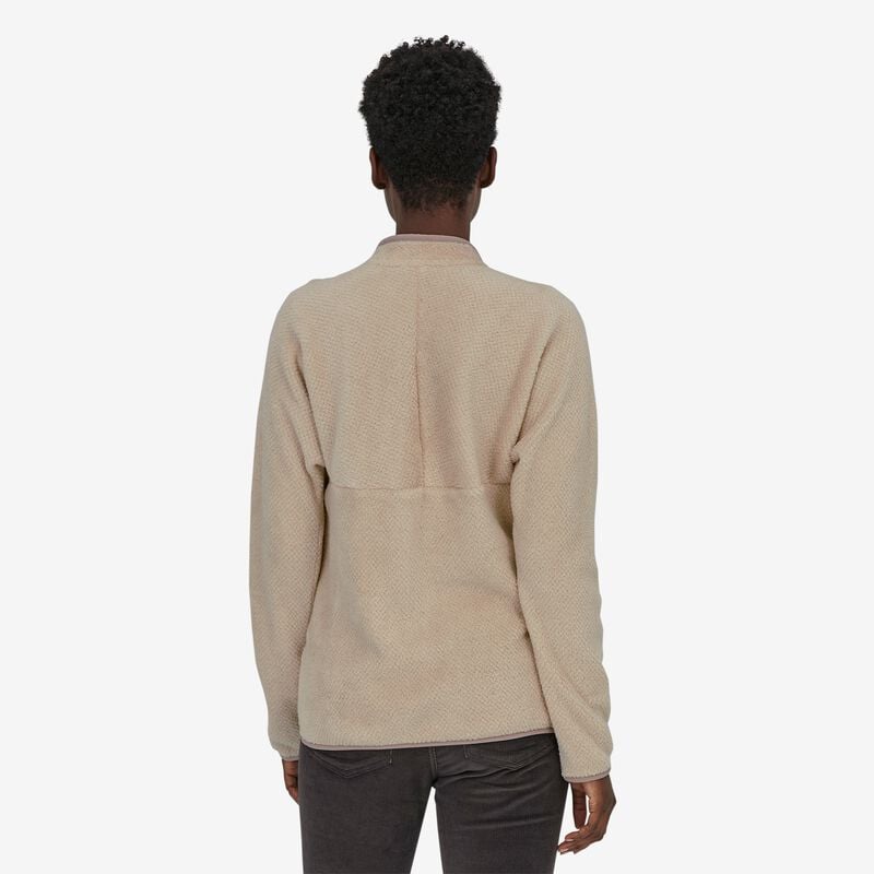 Patagonia Women's Re-Tool Fleece 1/2-Zip Pullover - Natural - White X-Dye