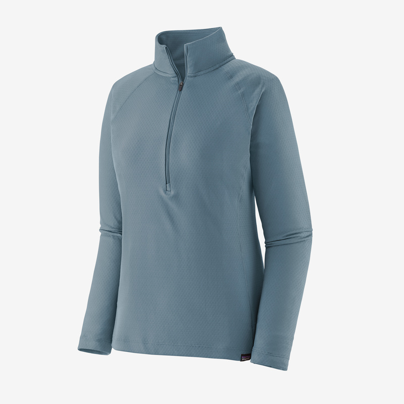 Patagonia Women's Capilene® Midweight Zip-Neck - Light Plume Grey