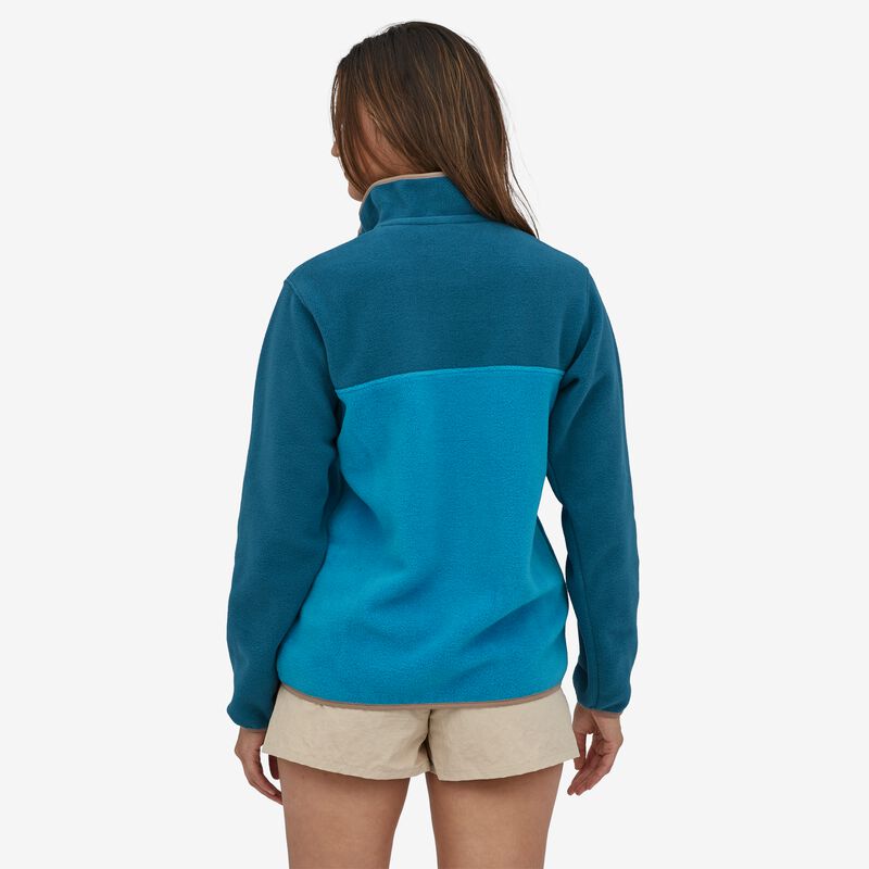 Patagonia Women's Lightweight Synchilla® Snap-T® Fleece Pullover - Anacapa Blue