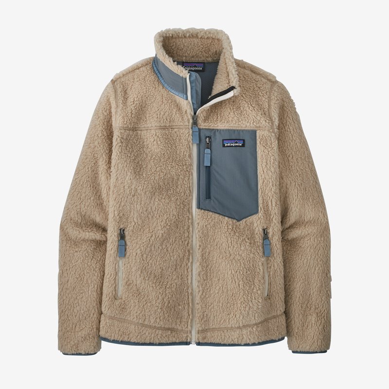 Patagonia Women's Classic Retro-X® Fleece Jacket - Dark Natural w/Plume Grey