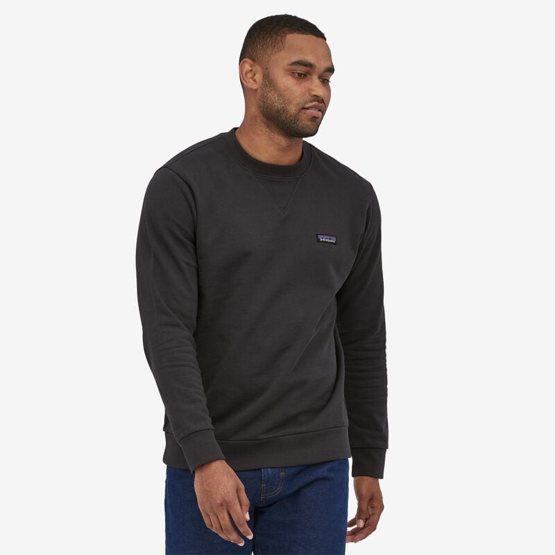 Patagonia Regenerative Organic Certified™ Cotton Crewneck Sweatshirt - Ink Black