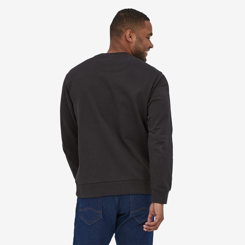 Patagonia Regenerative Organic Certified™ Cotton Crewneck Sweatshirt - Ink Black