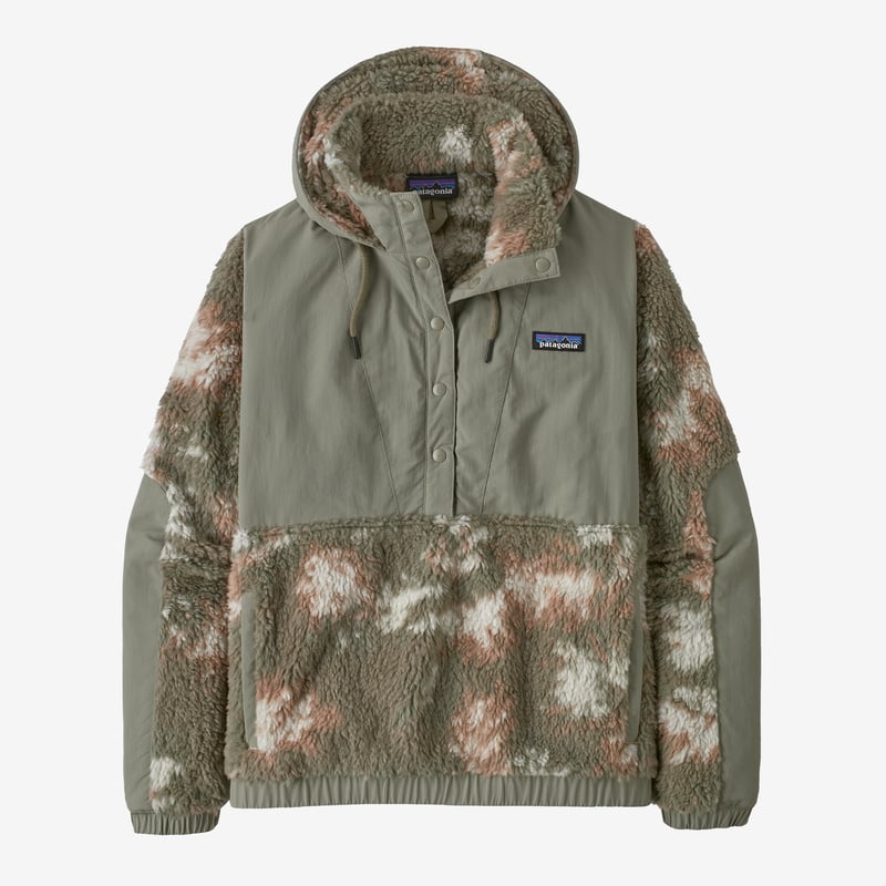 Patagonia Women's Shelled Retro-X® Fleece Pullover - Snow Pine: Garden Green