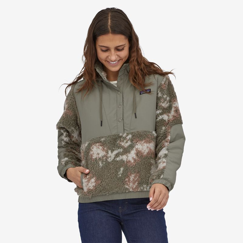 Patagonia Women's Shelled Retro-X® Fleece Pullover - Snow Pine: Garden Green