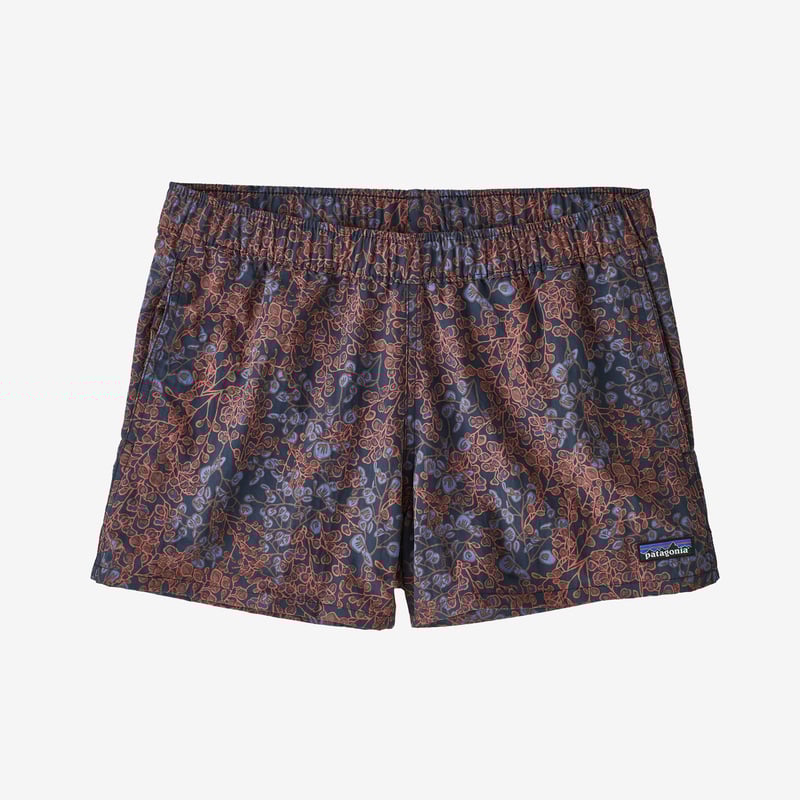 Patagonia Women's Barely Baggies™ Shorts - 2½" - Leaves: Pitch Blue