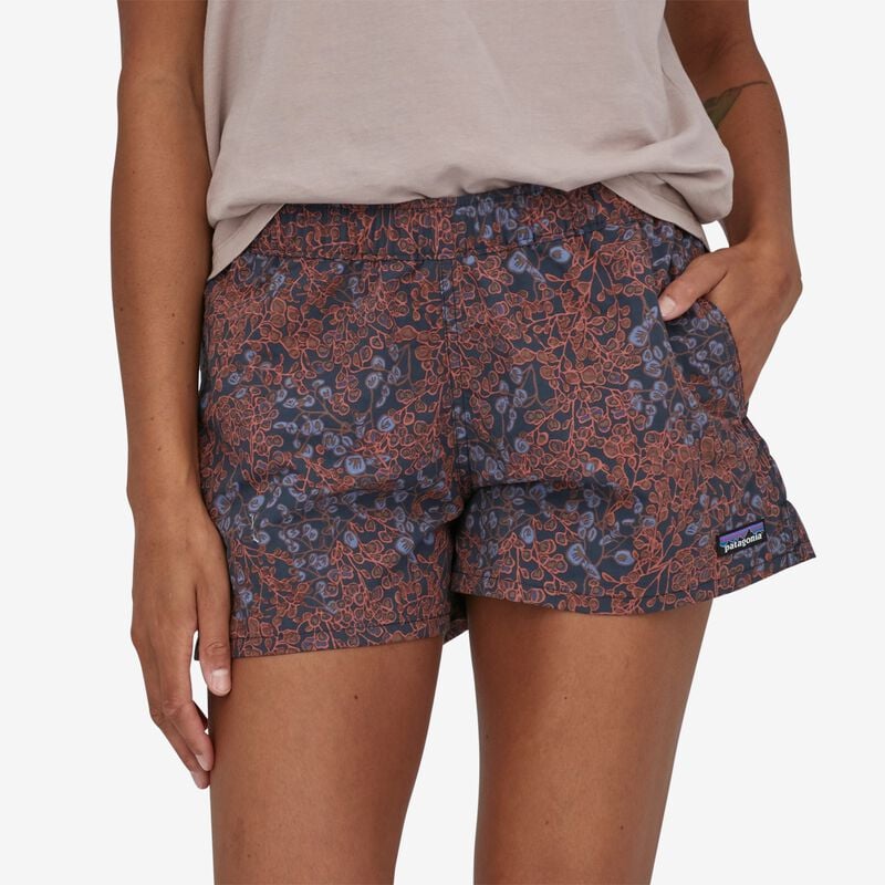 Patagonia Women's Barely Baggies™ Shorts - 2½" - Leaves: Pitch Blue