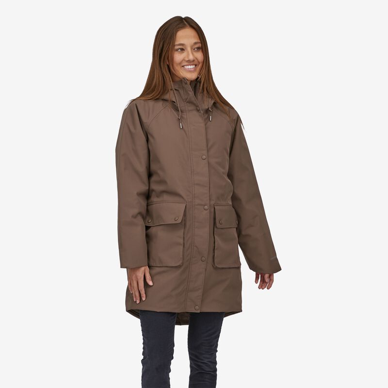Patagonia Women's Great Falls Insulated Parka - Cone Brown