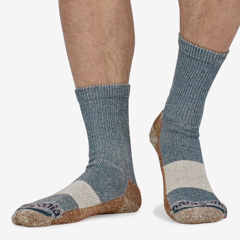 Patagonia Hemp Crew Socks - Journey Home: Wyoming Green