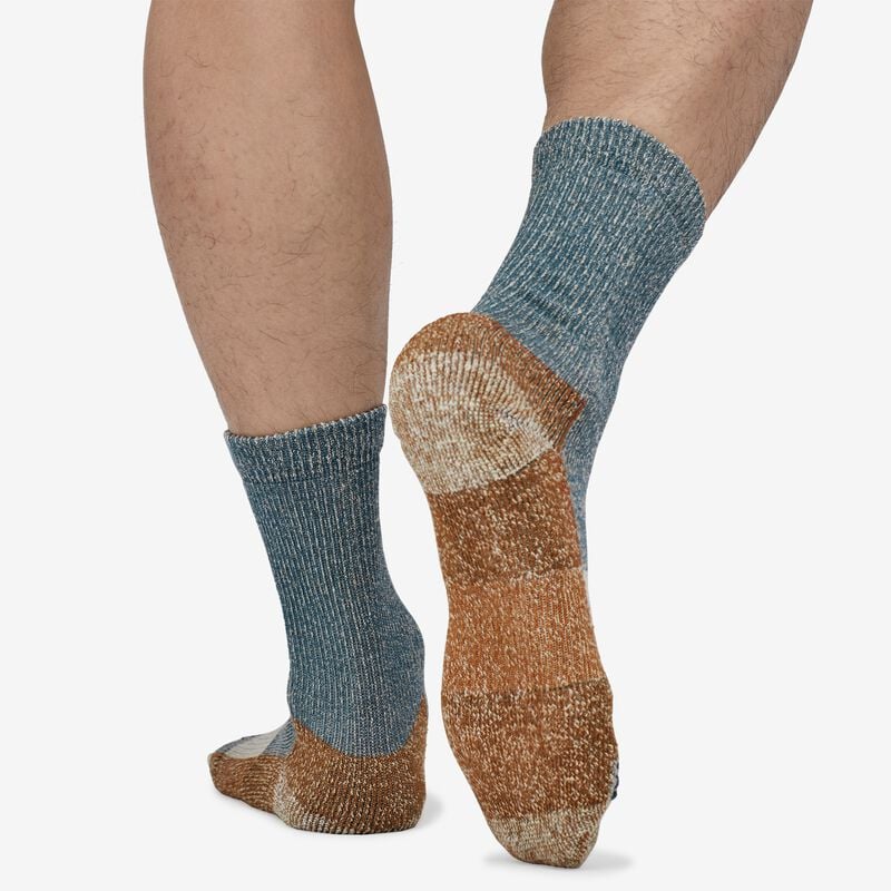 Patagonia Hemp Crew Socks - Journey Home: Wyoming Green