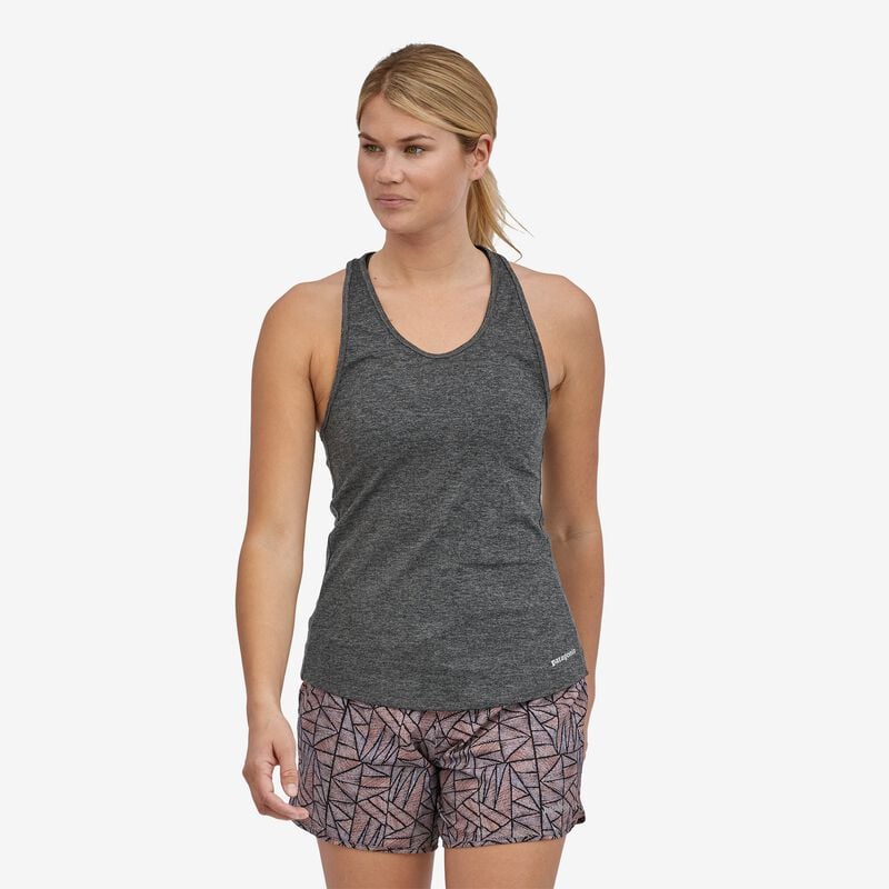 Patagonia Women's Seabrook Run Tank Top - Forge Grey