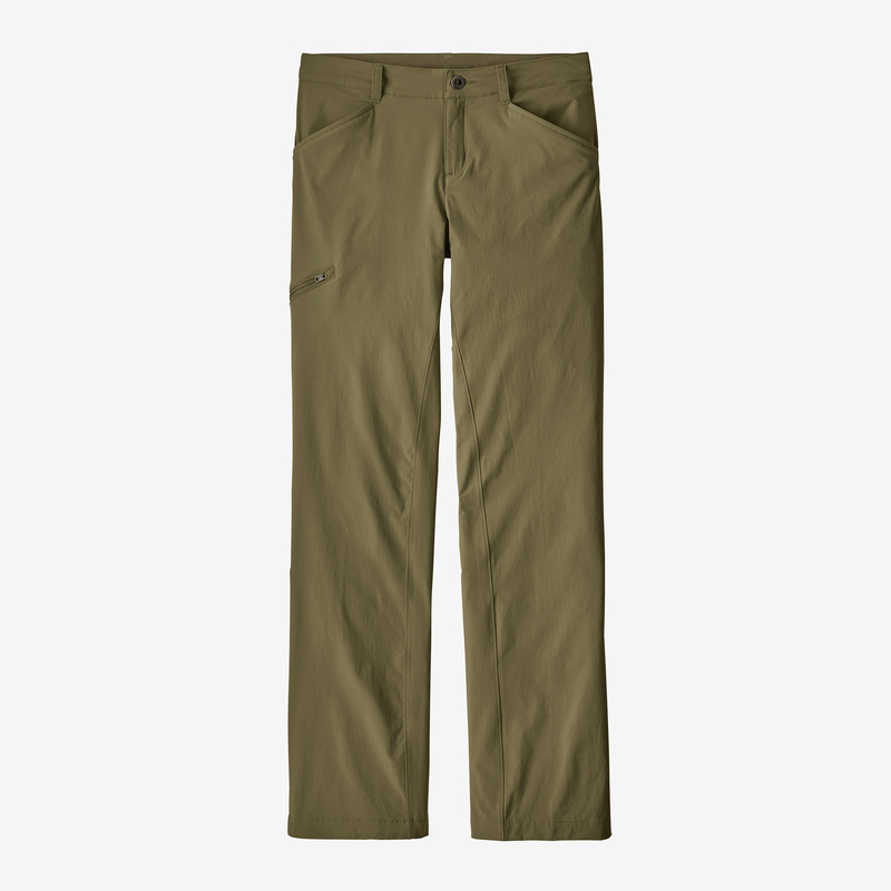Patagonia Women's Quandary Pants - Short - Fatigue Green