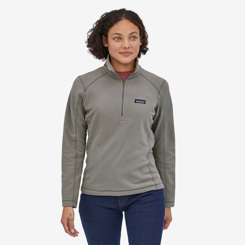 Patagonia Women's Micro D® 1/4-Zip Fleece - Feather Grey