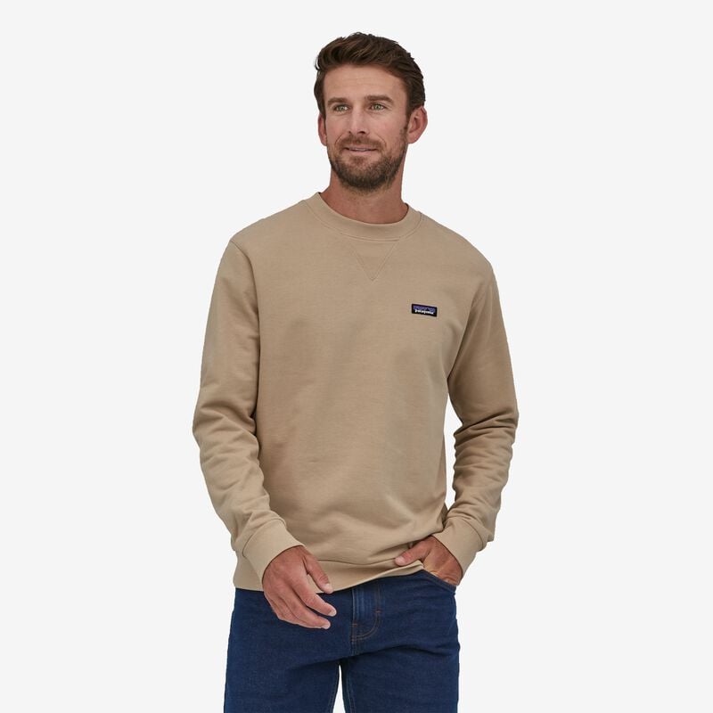 Patagonia Regenerative Organic Certified™ Cotton Crewneck Sweatshirt - Oar Tan