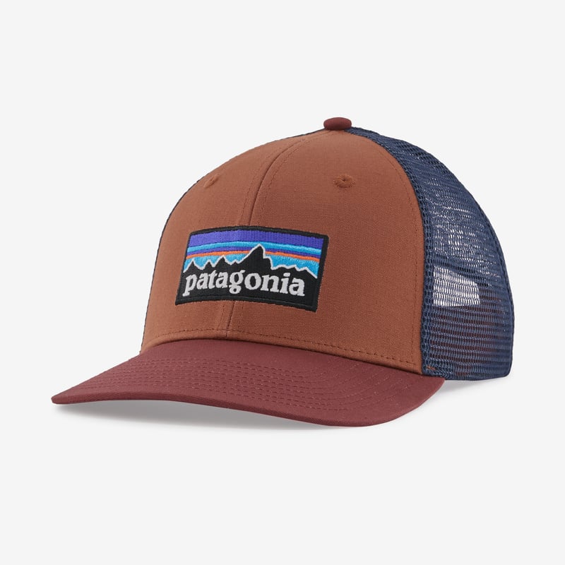 Patagonia P-6 Logo Trucker Hat - Sisu Brown