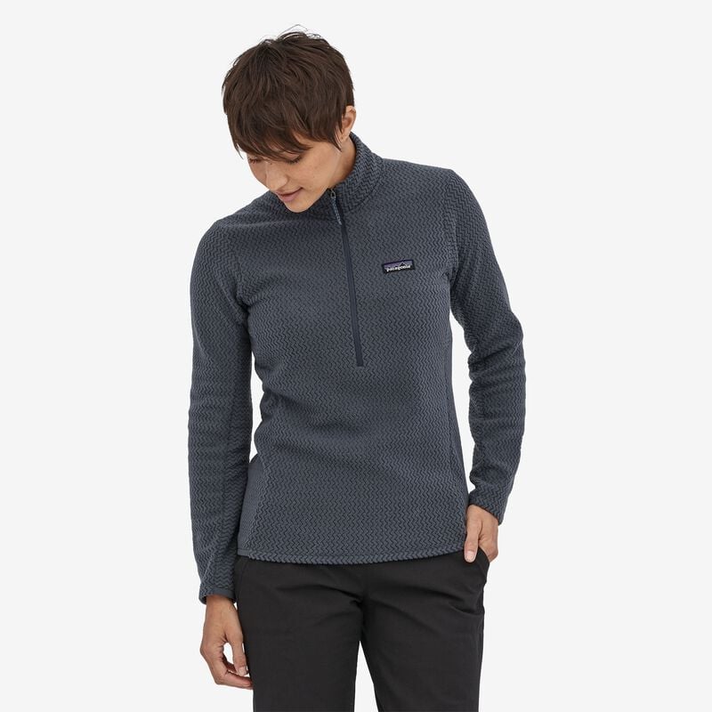 Patagonia Women's R1® Air Zip-Neck - Smolder Blue
