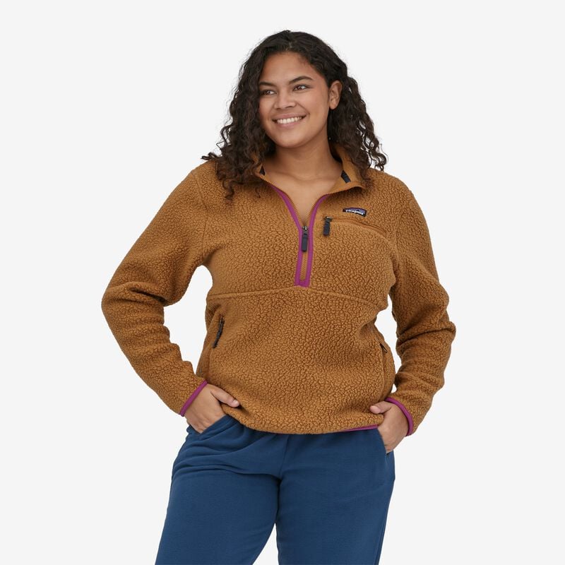 Patagonia Women's Retro Pile Fleece Marsupial - New Navy