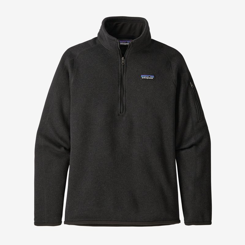 Patagonia Women's Better Sweater® 1/4-Zip Fleece - Black