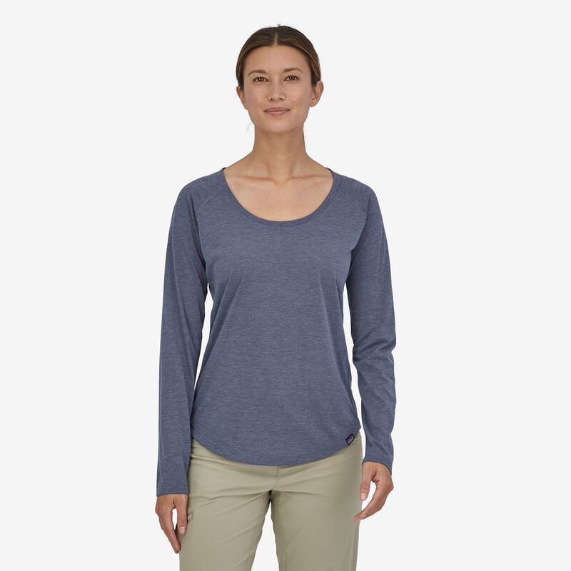 Patagonia Women's Long-Sleeved Capilene® Cool Trail Shirt - Classic Navy