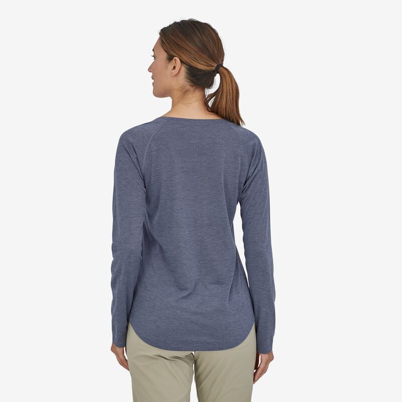 Patagonia Women's Long-Sleeved Capilene® Cool Trail Shirt - Classic Navy