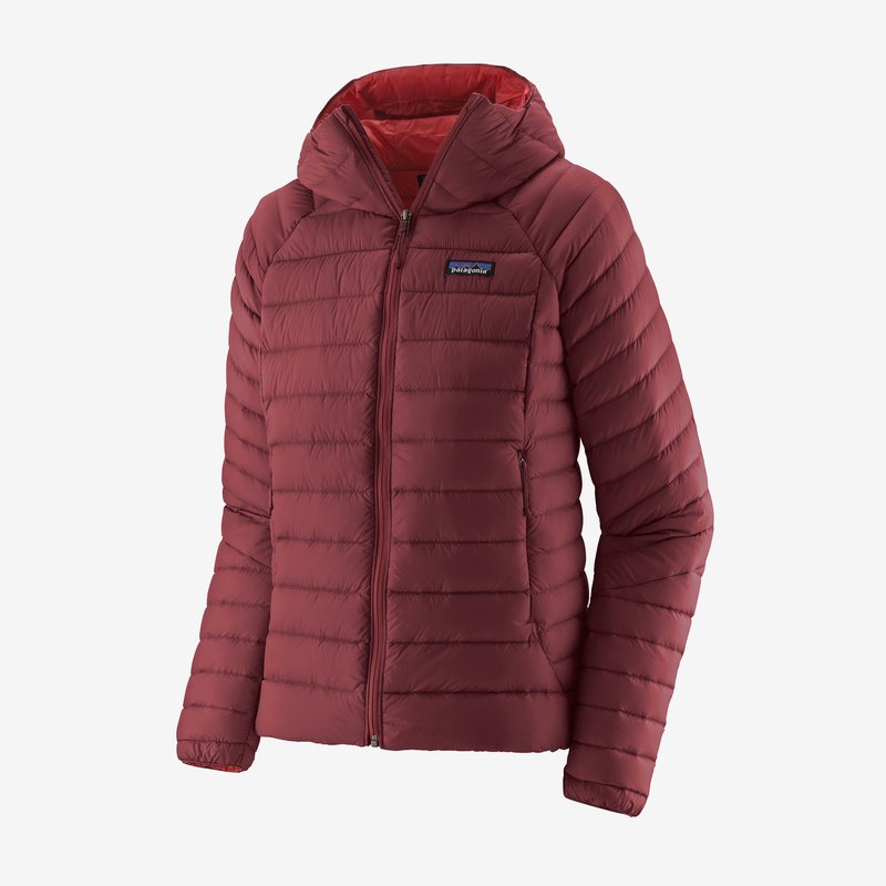 Patagonia Women's Down Sweater Hoody - Sequoia Red