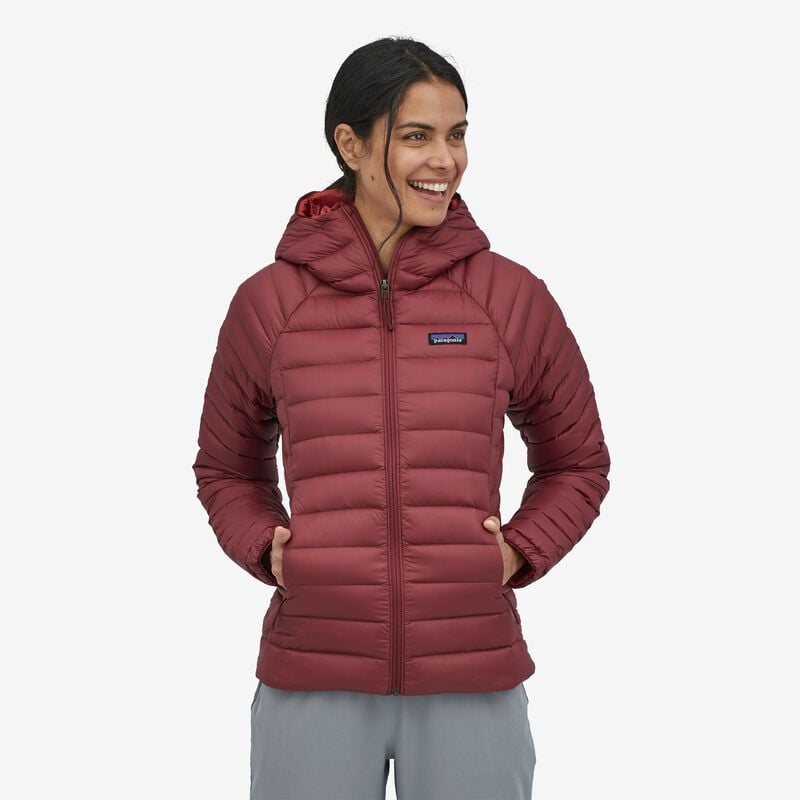 Patagonia Women's Down Sweater Hoody - Sequoia Red
