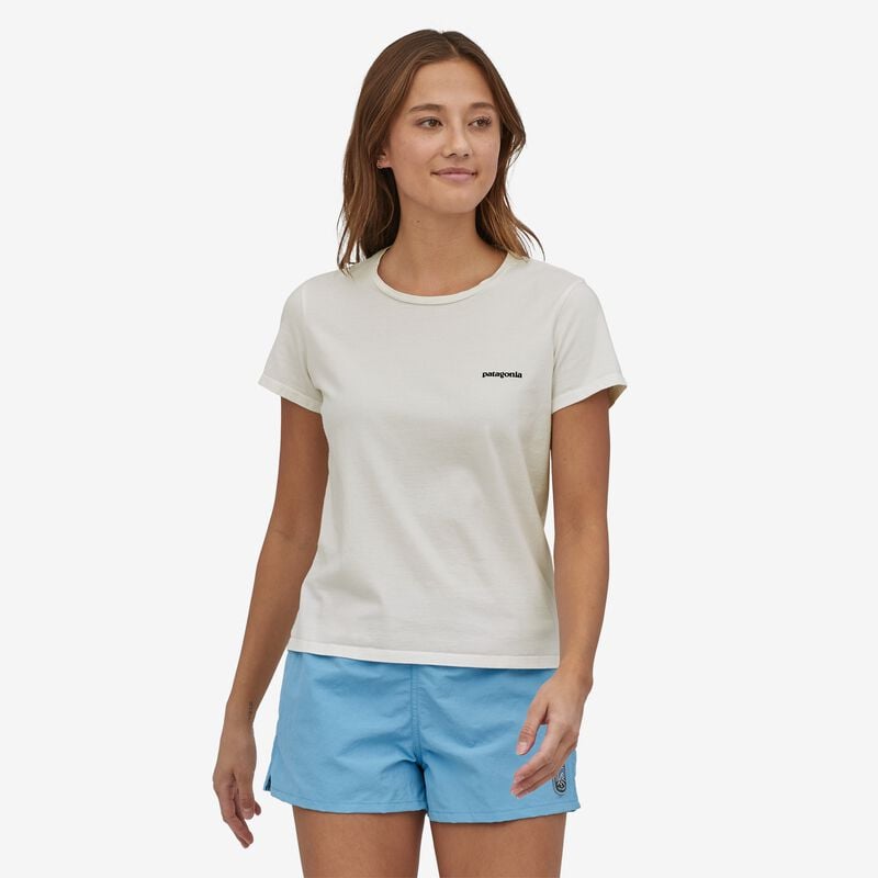 Patagonia Women's P-6 Mission Organic T-Shirt - Birch White