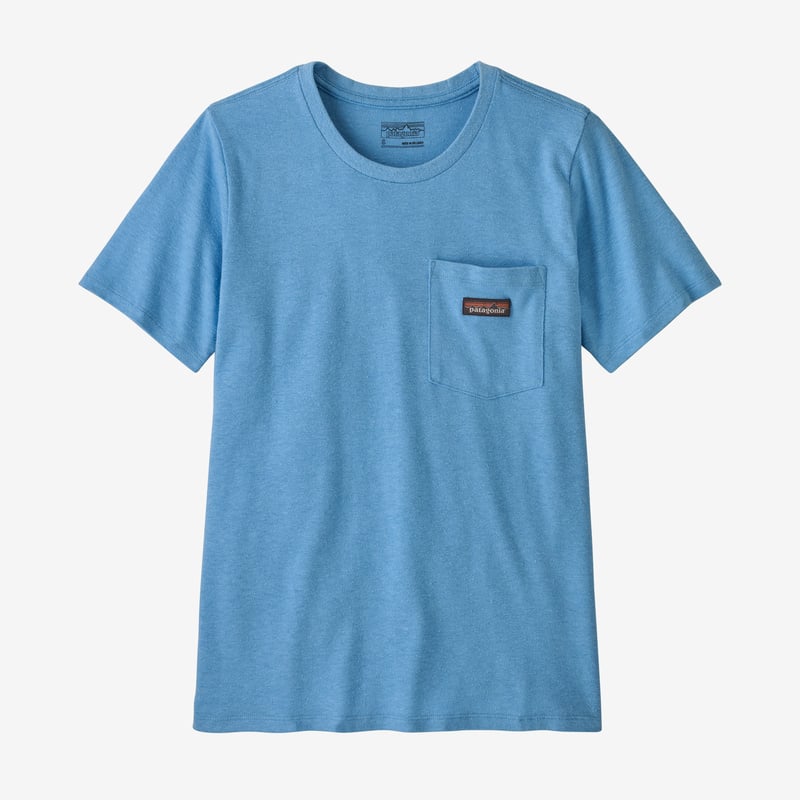 Patagonia Women's Work Pocket Tee - Lago Blue