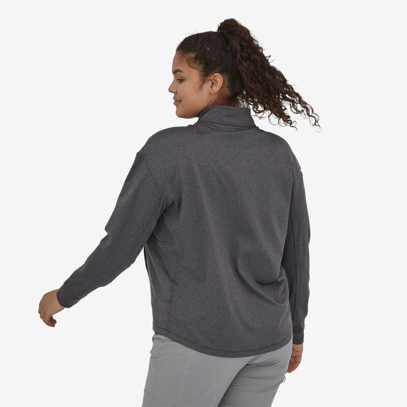 Patagonia Women's Pack Out Pullover - Black X-Dye